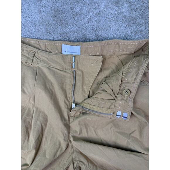 Anthropologie Pants Womens Size 0 Brown Wide Leg Pockets 29x31 C215 - Picture 3 of 12